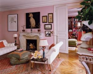 Pink interior design - myLusciousLife.com - living.jpg